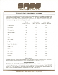 Sage Pricelist 007